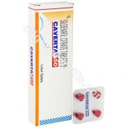 Caverta 50mg (Sildenafil Citrate)