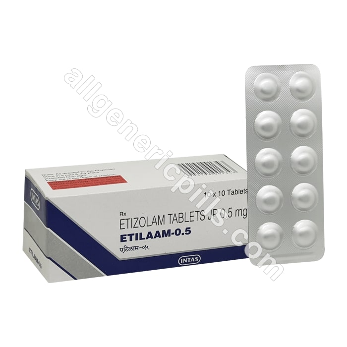 Etilaam 0.5 mg All Generic Pills