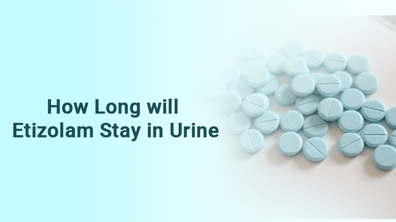 how long will etizolam stay in urine