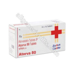 Atorva 80 Mg (Atorvastatin)