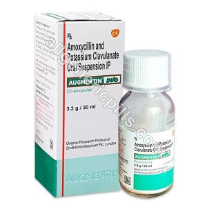 Augmentin Syrup Duo 3.3g (Amoxicillin/Clavulanic Acid)