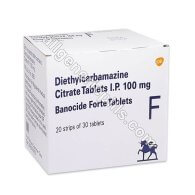 BANOCIDE FORTE 100MG (DIETHYLCARBAMAZINE)