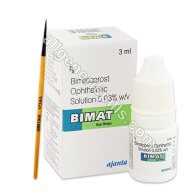 BIMAT 3 ML WITH BRUSH (BIMATOPROST)