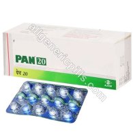 Pan 20 mg (Pantoprazole)