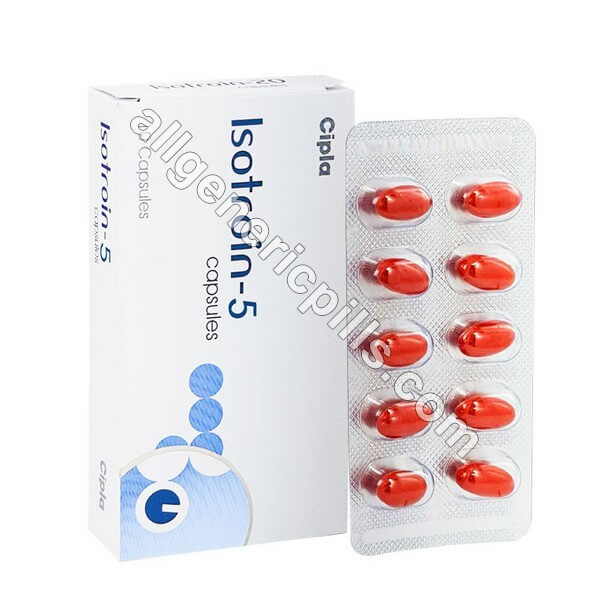 Isotroin Soft 5 mg Capsules