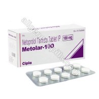 Metolar 100 mg (Metoprolol)