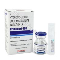 Primacort injection 100mg (Hydrocortisone)