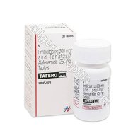 Tafero EM 200 mg/25 mg (Emtricitabine/Tenofovir Alafenamide)