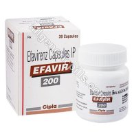 Efavir 200 mg (Efavirenz)
