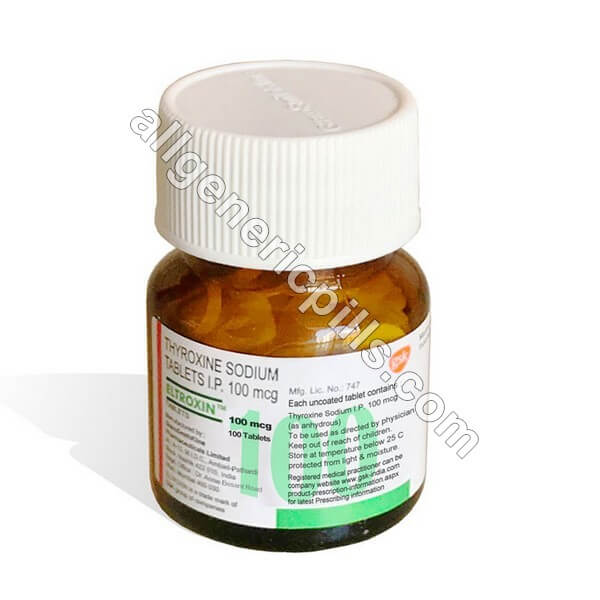 Eltroxin 100 mcg (Thyroxine Sodium)
