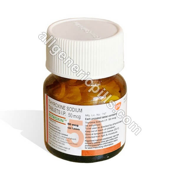 Eltroxin 50 mcg (Thyroxine Sodium)
