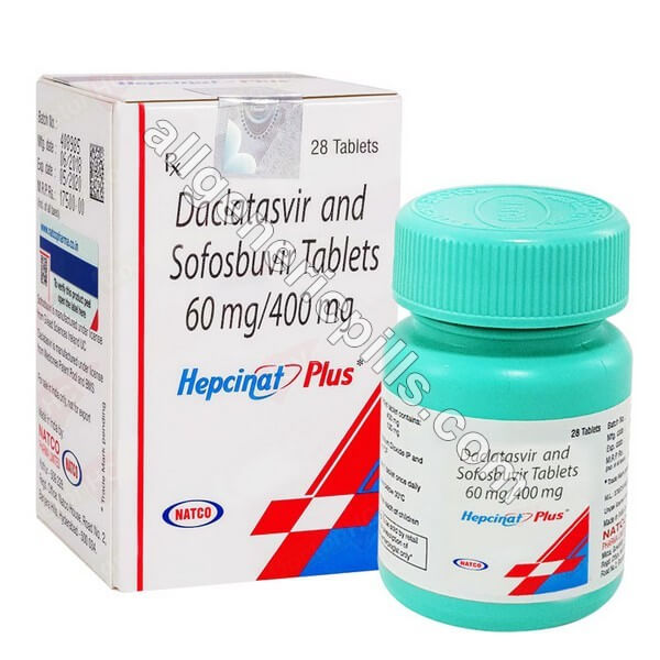Hepcinat Plus 400 mg/60 mg (Sofosbuvir/Daclatasvir)
