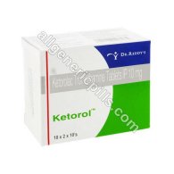 Ketorol 10 mg Tablets (Ketorolac)