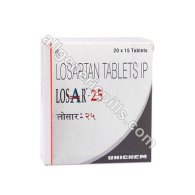Losar 25 mg (Losartan Potassium)