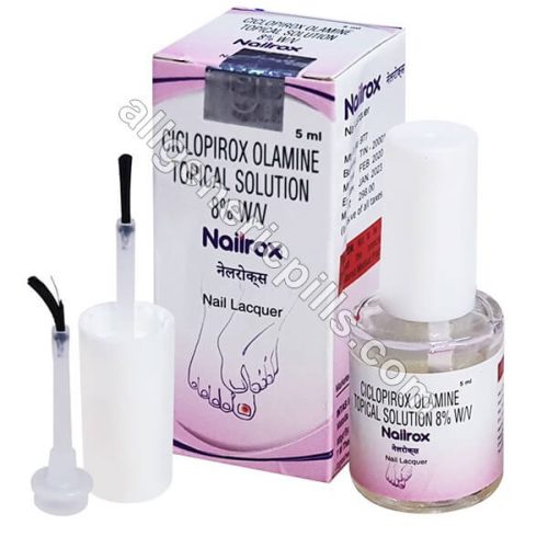 Nailrox Nail Lacquer 5 ml (Ciclopirox)