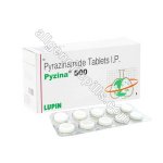 PYZINA 500 MG (PYRAZINAMIDE)