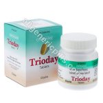 TRIODAY 300 MG/300 MG/600 MG (LAMIVUDINE/TENOFOVIR/EFAVIRENZ)
