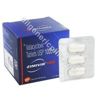 Zimivir 1000 mg (Valacyclovir)