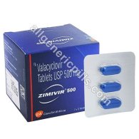 Zimivir 500 mg (Valacyclovir)