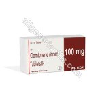 Clomifene 100 mg (Clomiphene)
