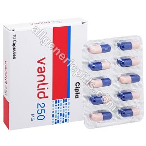 Vanlid 250 mg (Vancomycin )