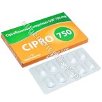 Cipro 750 Mg (Ciprofloxacin)