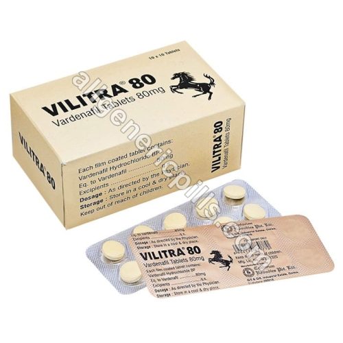 Vilitra 80 Mg (Vardenafil)