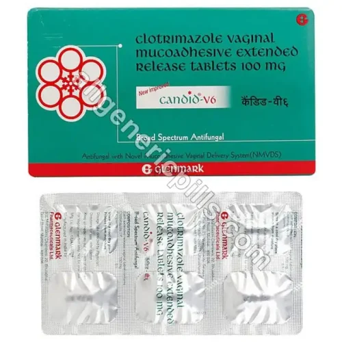 Candid-V 6 100 Mg (Clotrimazole)
