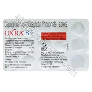 Oxra-S 5/50 Mg (Dapagliflozin/Sitagliptin)