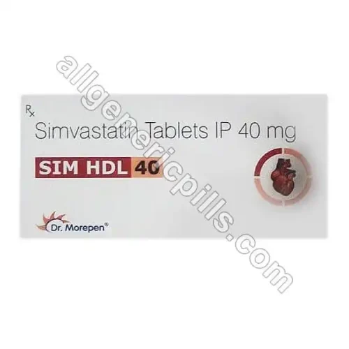 Sim HDL 40 Mg (Simvastatin)
