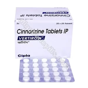 Vertiron 25 Mg (Cinnarizine)