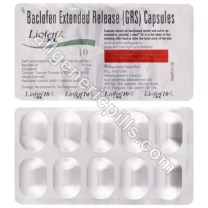 Liofen XL 10 Mg (Baclofen)