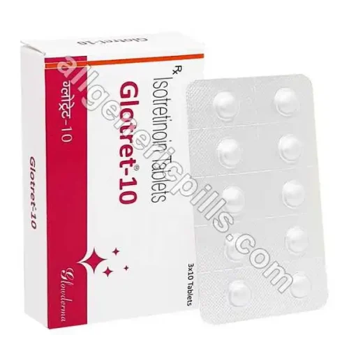 Glotret 10 Tablet (Isotretinoin 10mg)