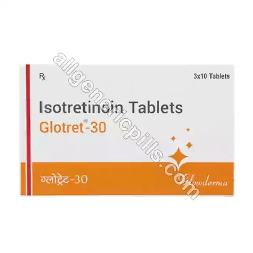 Glotret 30mg Tablet (Isotretinoin)