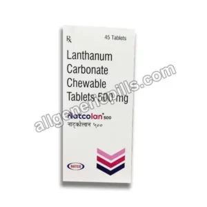 Natcolan 500 Mg (Lanthanum Carbonate)