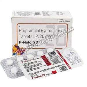 P-Nolol 20 mg (Propranolol Hydrochloride)