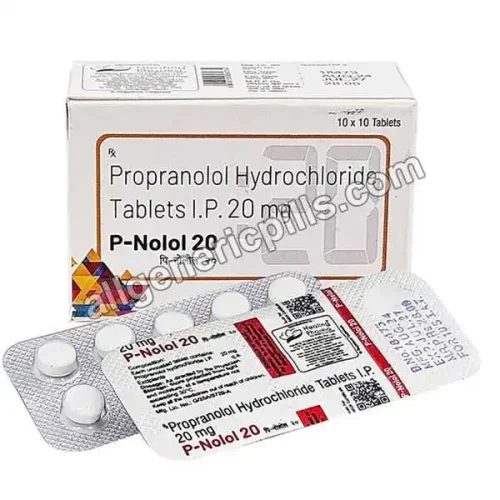 P-Nolol 20 mg (Propranolol Hydrochloride)