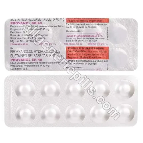 Provanol SR 40 mg (Propranolol)