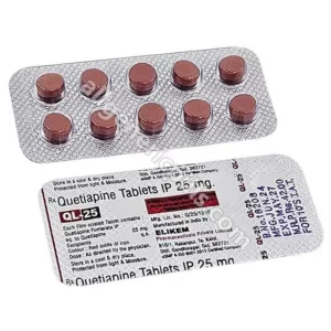 QL 25 mg (Quetiapine)