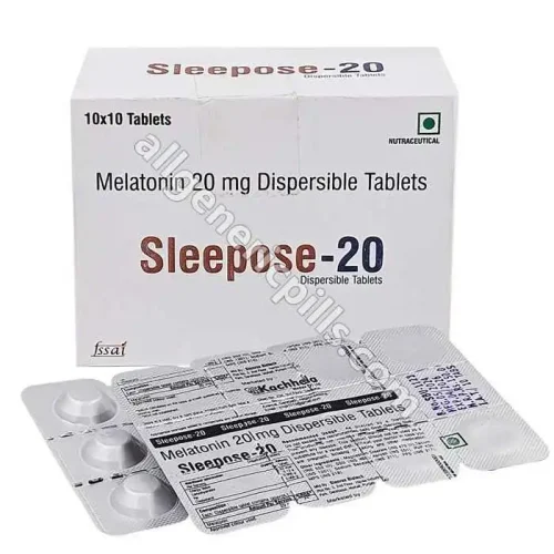 Sleepose 20 mg (Melatonin)