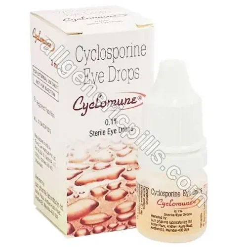 Cyclosporine 0.1% Eye Drop (Generic)