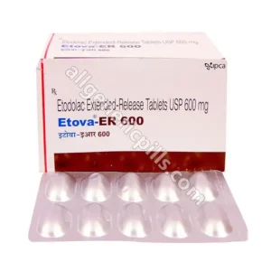 Etodolac Extended Release 600 mg (Generic)