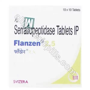 Serratiopeptidase 2.5 Mg (Generic)