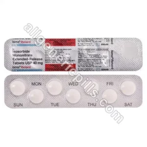 Isosorbide Mononitrate Extended Release 40 Mg (Generic)