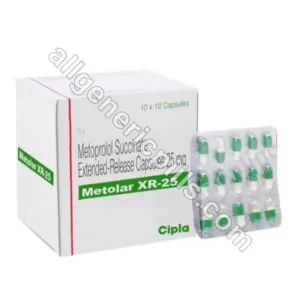 Metoprolol XR 25 mg (Generic)