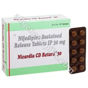 Nifedipine Sustained Release 30 mg (Generic)