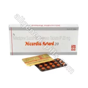 Nifedipine Sustained Release 20 mg (Generic)