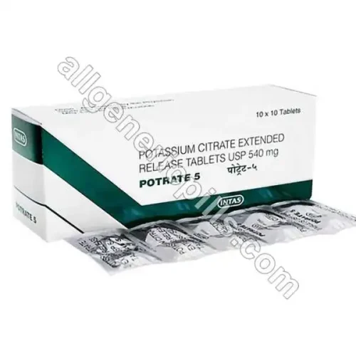 Potassium Citrate 5 mg (Generic)