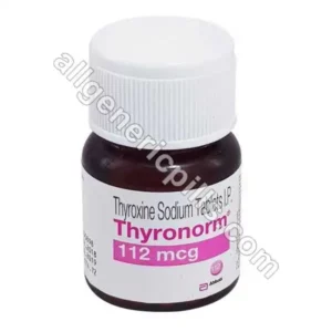 Thyroxine Sodium 112 mcg (Generic)