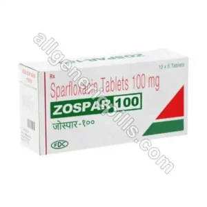 Sparfloxacin 100 mg (Generic)